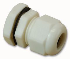 PP01644 - Nylon Cable Gland PG-11 White - Single Pack, IP68