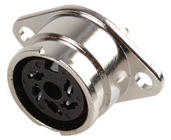 71206-050 - DIN Chassis Socket, 5 Pin, 240 Degree