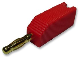 PSG01941 - 4mm Plug, Red, Stackable, 2 Pack