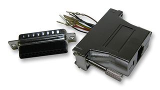 MHDA25-PMJ8-M-K-RC - Modular Adaptor RJ45 to 25 Way D Plug
