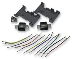 MHGA0909MMLGK-RC - Gender Changer, Custom 9 Way D Plug to Plug