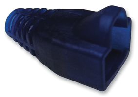 RJ45SRB-BTRANS - RJ45 Hood Translucent, Blue, 10 Pack