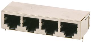 3012S-04 - Multi-Port RJ45 Sockets, 4 Gang