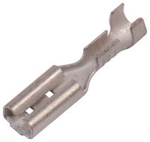 LT0-1-0T-110N-8 - Push On Crimp Terminals, Straight, 2.8mm x 0.8mm, Pack of 10