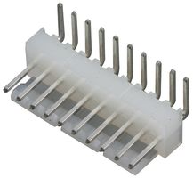 2571P10H000 - 0.1" Header 90 Degree, 10 Way, 5 Pack