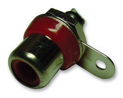 PSG08299 - Phono Socket, Red / Nickel