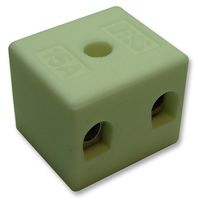 CPO-15A-2W - Ceramic Terminal Block, 2 Way, 15A, High Temperature