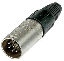 NC6MX - Neutrik XLR Plug, 6 Pin