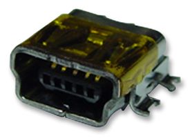 675030020 - Socket, USB Mini-B SMT with Pegs