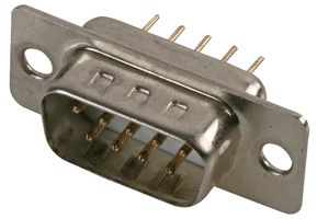 5502-09PA-01-F1 - 9 Pin D-Sub PCB Plug