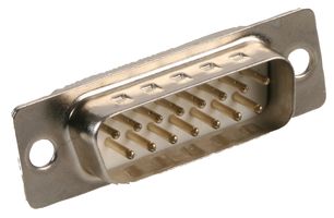 5502-15PA-01-F1 - 15 Pin D-Sub PCB Plug