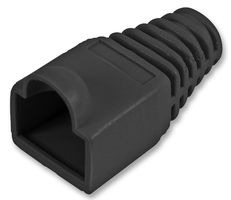 PP01877 - Strain Relief 5mm Black, 50 Pack