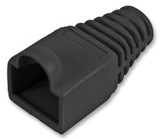 PP01701 - Strain Relief Boot 6.5mm Black, 10 Pack