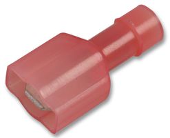 PP01795 - Nylon Disconnector Crimp Terminal Red 12A Male, 100 Pack