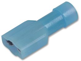 PP01796 - Nylon Disconnector Crimp Terminal Blue 16A Female, 100 Pack