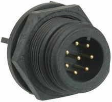PX0413/08P/PC - Plug, PCB, IP68, 8 Pole