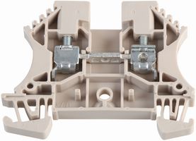 1020100000 - Terminal Block, DIN, 35A, Beige