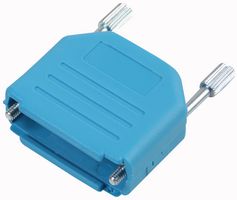 DPPK15-BLUE - Hood, D 15 Way, Hinged, Blue