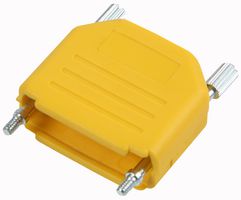 DPPK15-YELLOW-K - Hood, D 15 Way, Hinged, Yellow