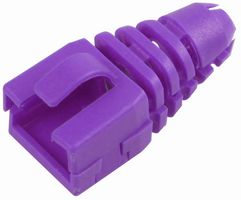 SRB-SNAP-PURPLE - Strain Relief, RJ45, Retro Fit, Purple, 10 Pack