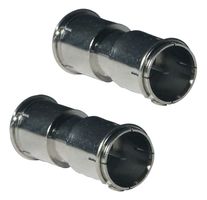 V17-005 - F Type, QK Plug to QK Plug Adaptor, Pack of 5