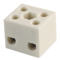 DESTB-0402 - Ceramic Terminal Block, 2 Way, 41A, 750V, High Temperature
