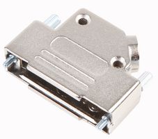 MHD45ZK25-K - D-sub Hood, Nickel, 45 Degree Entry, 25 Way, (D45ZK25-K)