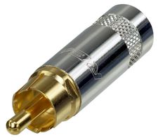 NYS352G - Phono Plug, Nickel Shell, Gold