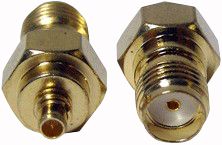 ADP-SMAM-MCXM - MCX Plug to SMA Plug Adaptor