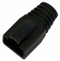 PELR0206 - 8mm RJ45 Boot for Large Cables, Black, 5 Pack