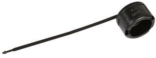 185-6200/10 - Aqua-Safe Female Sealing Cap with Strap for All 185 Series Male Housings