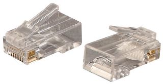 PXSPDY6B#200 - RJ45 Cat6 Plugs, Pack of 200