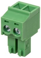 CTBP92HE/2 - 3.81mm Pluggable Rising Clamp Terminal Block, 2-Pole, 8A