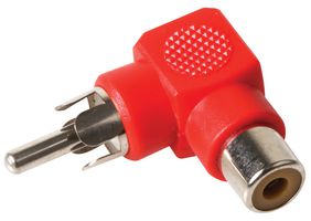 PSG08555 - 90 Degree Phono Adaptor, Red
