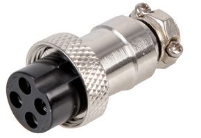 PSG08609 - 4 Pole Circular Multipole Inline Socket