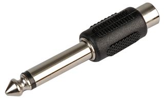 PSG08617 - Phono Plug Socket To 6.35mm Mono Jack Plug Adaptor