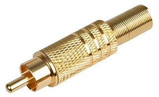 PSG08650 - RCA Phono Plug, Gold Plated