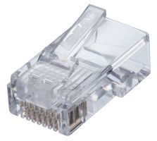 85-377 - RJ45 Feed-Thru Plugs, Cat6, 8P8C, Pack of 100