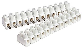 HY115/16 NYSP - 16 Pole Plug & Socket Terminal Block, 450V AC, 35A, Polyamide PA6.6, White
