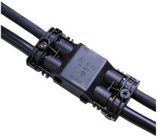 5625/4151121 - Gel Filled 4-Way Cable Junction Box with 4-Pole Terminal Block, IP68