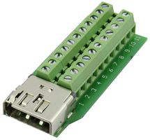 CLB-HDMIF-DPT3.81 - Dual Port HDMI & DisplayPort Combination Terminal Block