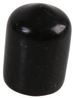 101-121 - Black PVC Protective Dust Covers / Caps, BNC & TNC Jacks, 9.7x12mm