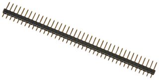 SPC20484 - 2.54mm Pin Header, 1 Row, 40 Way, Vertical