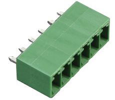 MC000084 - 3.5mm Pluggable Terminal Block Header, 6 Way, Vertical, 12A