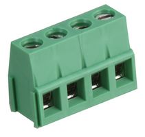 MC000036 - 5.08mm PCB Terminal Block, 4 Way, 26AWG to 12AWG, Screw