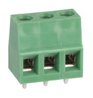 MC000027 - 5mm PCB Terminal Block, 3 Way, 26AWG to 12AWG, Screw