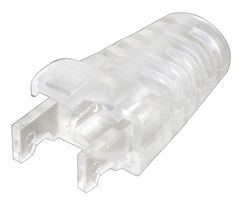 PS6CLR#100 - RJ45 Strain Relief Boots, Pack of 100, Clear