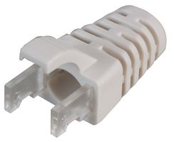 PS6WH#100 - RJ45 Strain Relief Boots, Pack of 100, White