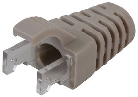 PS6GY#100 - RJ45 Strain Relief Boots, Pack of 100, Grey