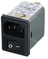 PELB1078 - IEC Filtered Inlet, Switched, 250V AC, 1A